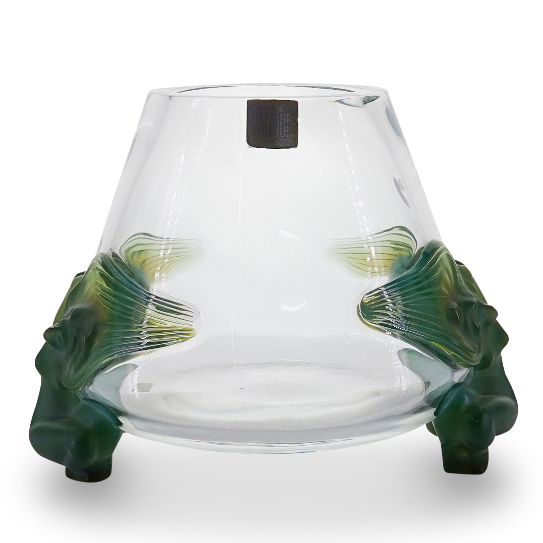 Lalique Crystal "Antinea" Vase (1 of 11)