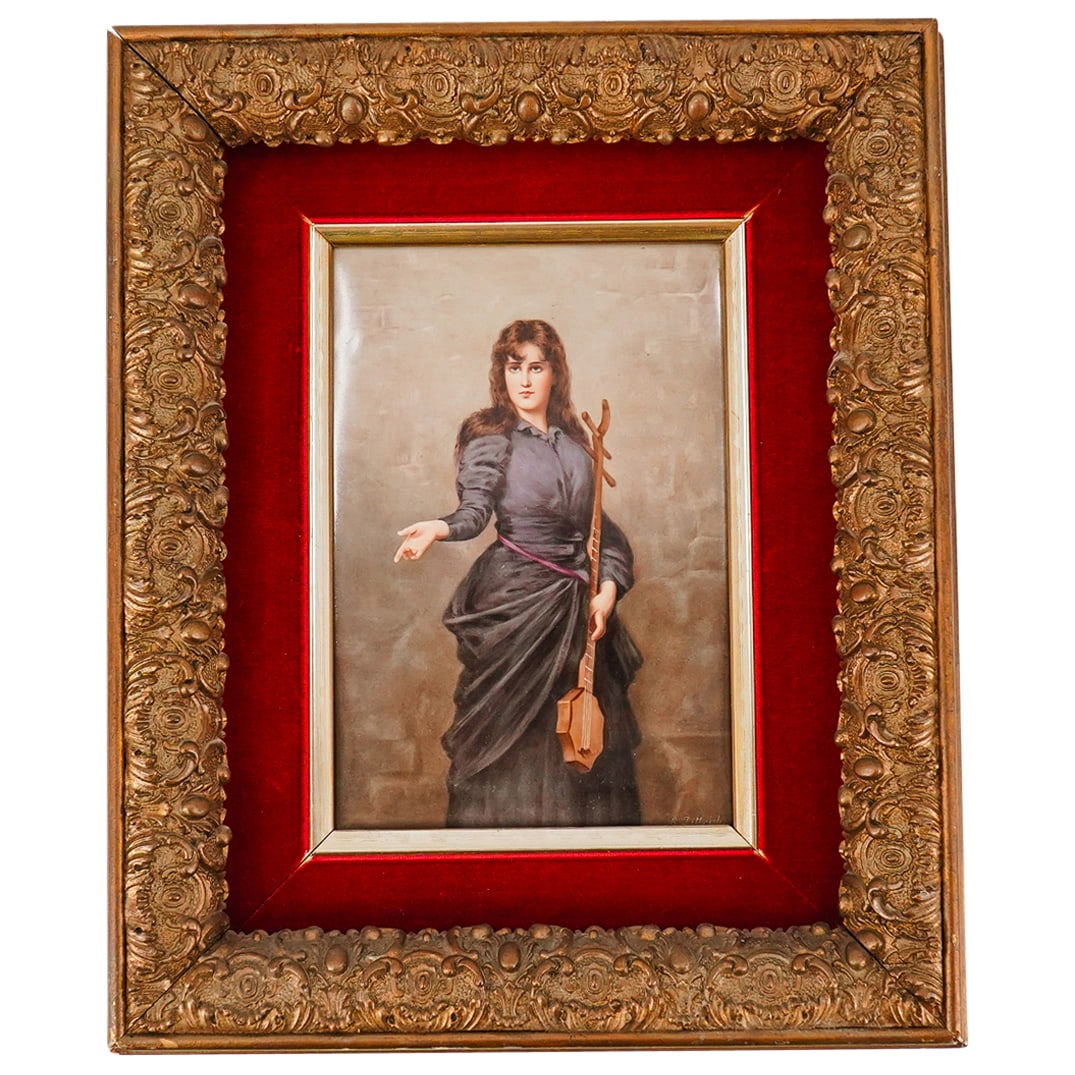 Antique KPM Porcelain Plaque (1 of 8)
