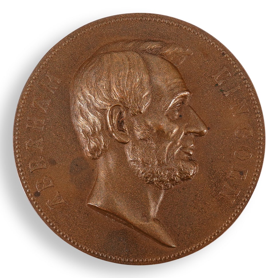 Abraham Lincoln Inauguration Bronze Medal (1 of 4)