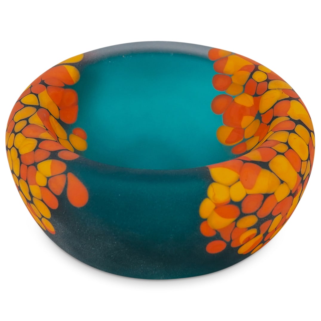 Art Glass Jelly Bowl By Alexi Hunter (1 of 6)
