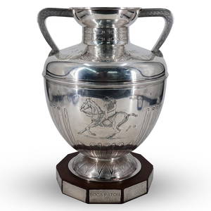 Buccellati Sterling Silver Annual Memorial Polo Cup Trophy