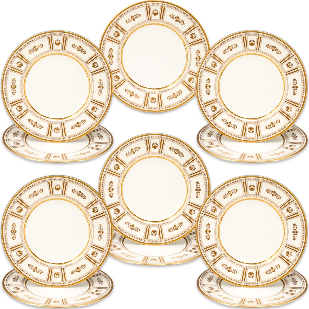 (11 Pc) Minton For Tiffany & Co. Porcelain Plates (1 of 5)