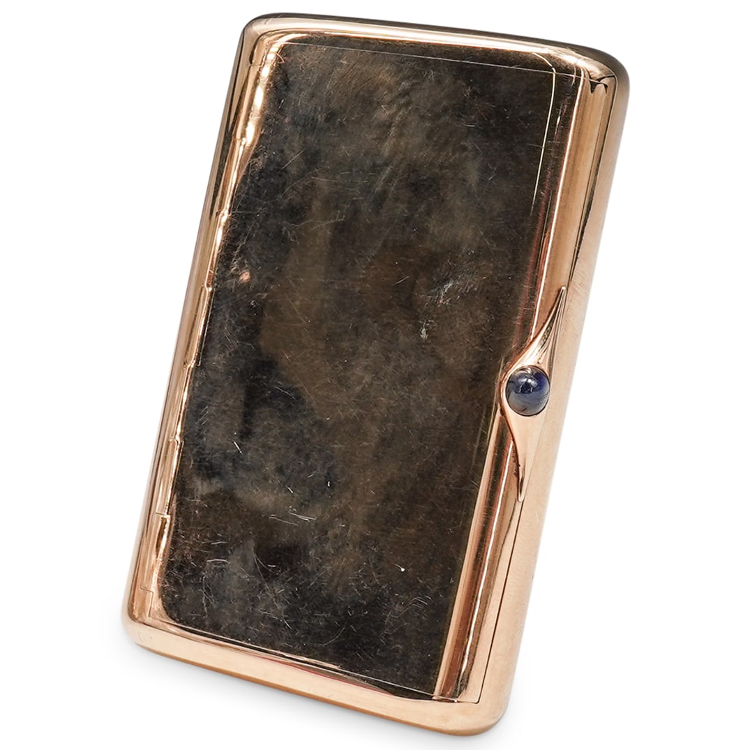 Faberge Gabriel Niukkanen Gold Cigarette Case (1 of 15)