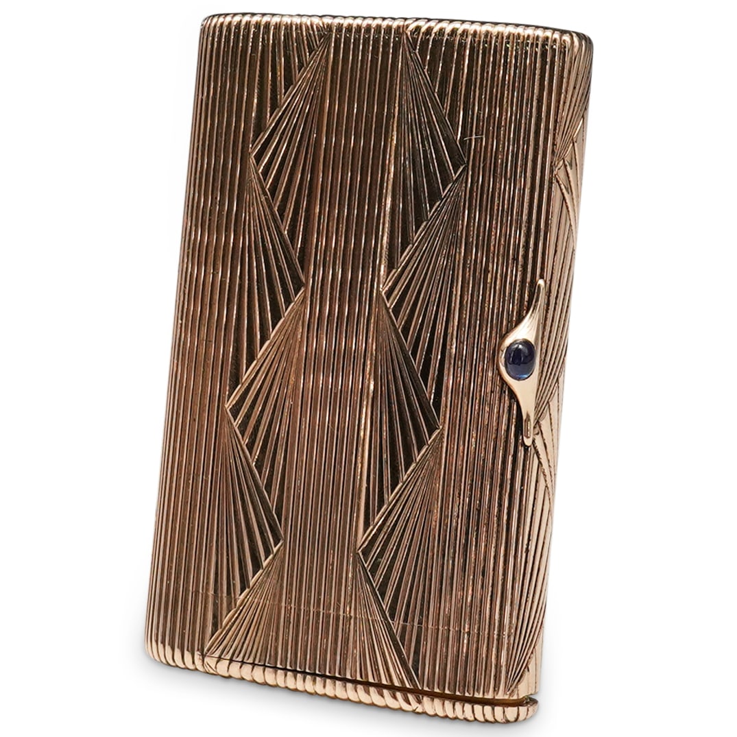 Antique Russian Carl Blank Gold Cigarette Case (1 of 17)