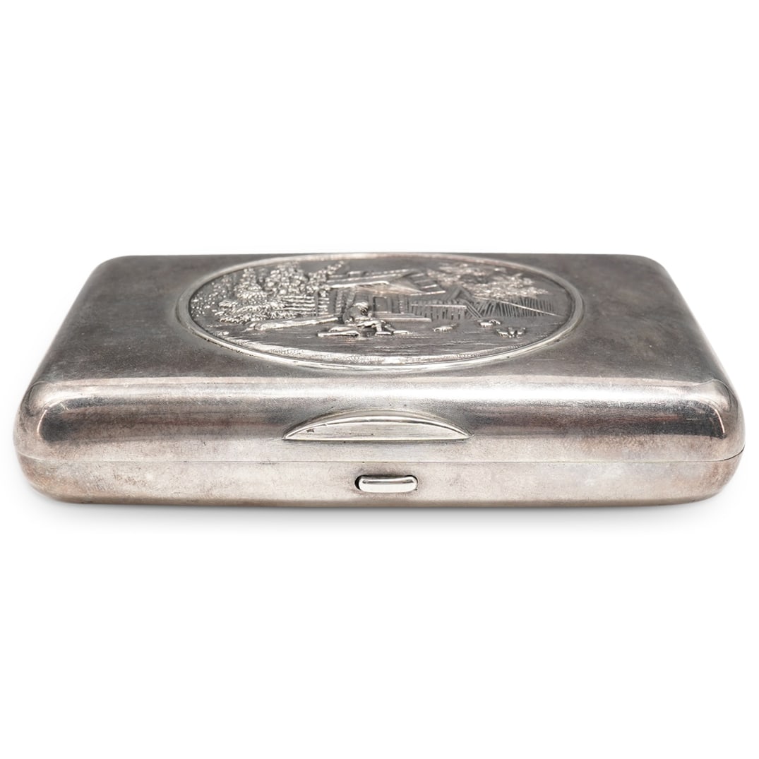 Russian Silver Cigarette Case (1 of 14)