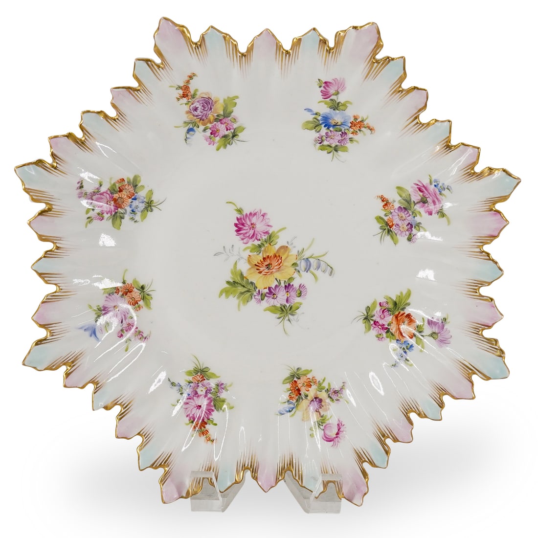Carl Thieme Potschappel Dresden Porcelain Hand Painted Bowl (1 of 8)
