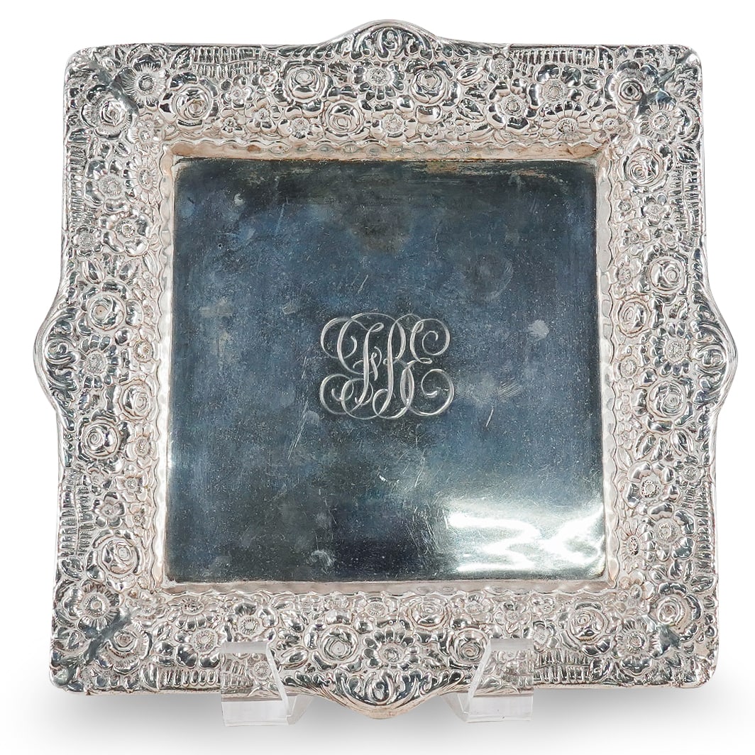 Antique Tiffany & Co. Sterling Silver Dresser Tray (1 of 9)