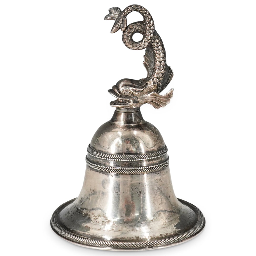 Antique Sterling Silver Dinner Bell (1 of 5)