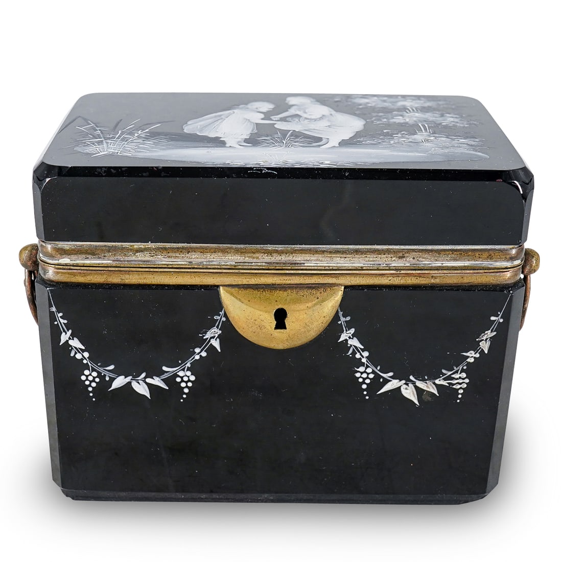 Bohemian Enameled Glass Box (1 of 17)