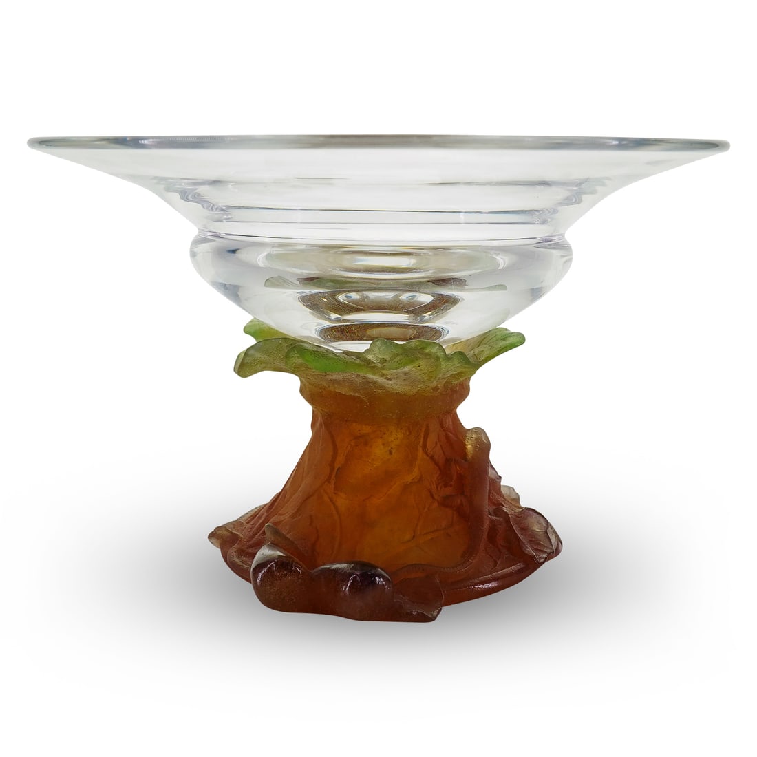 Daum Pate De Verre Glass Compote (1 of 7)