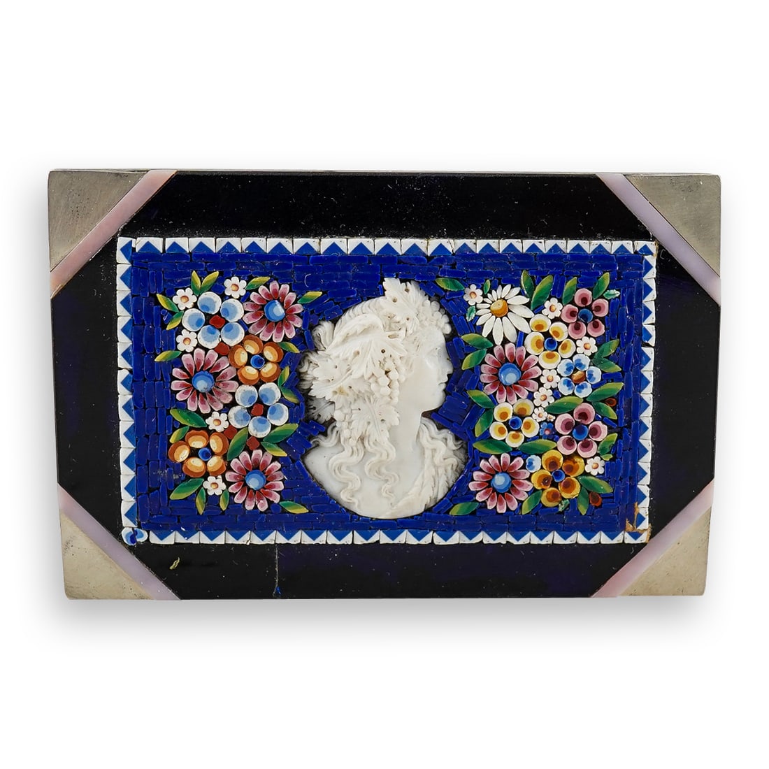 Antique Micromosaic Paperweight (1 of 6)