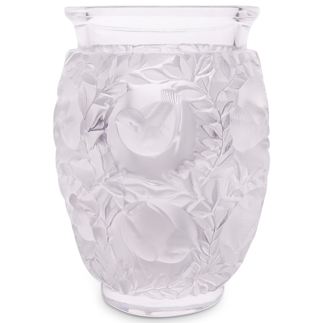 Lalique Crystal "Bagatelle" Vase (1 of 9)