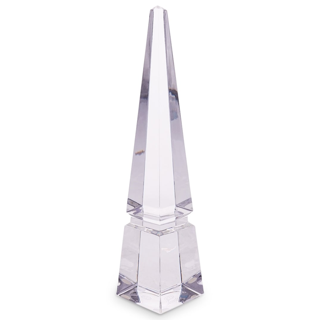 Baccarat Crystal Glass Obelisk (1 of 10)
