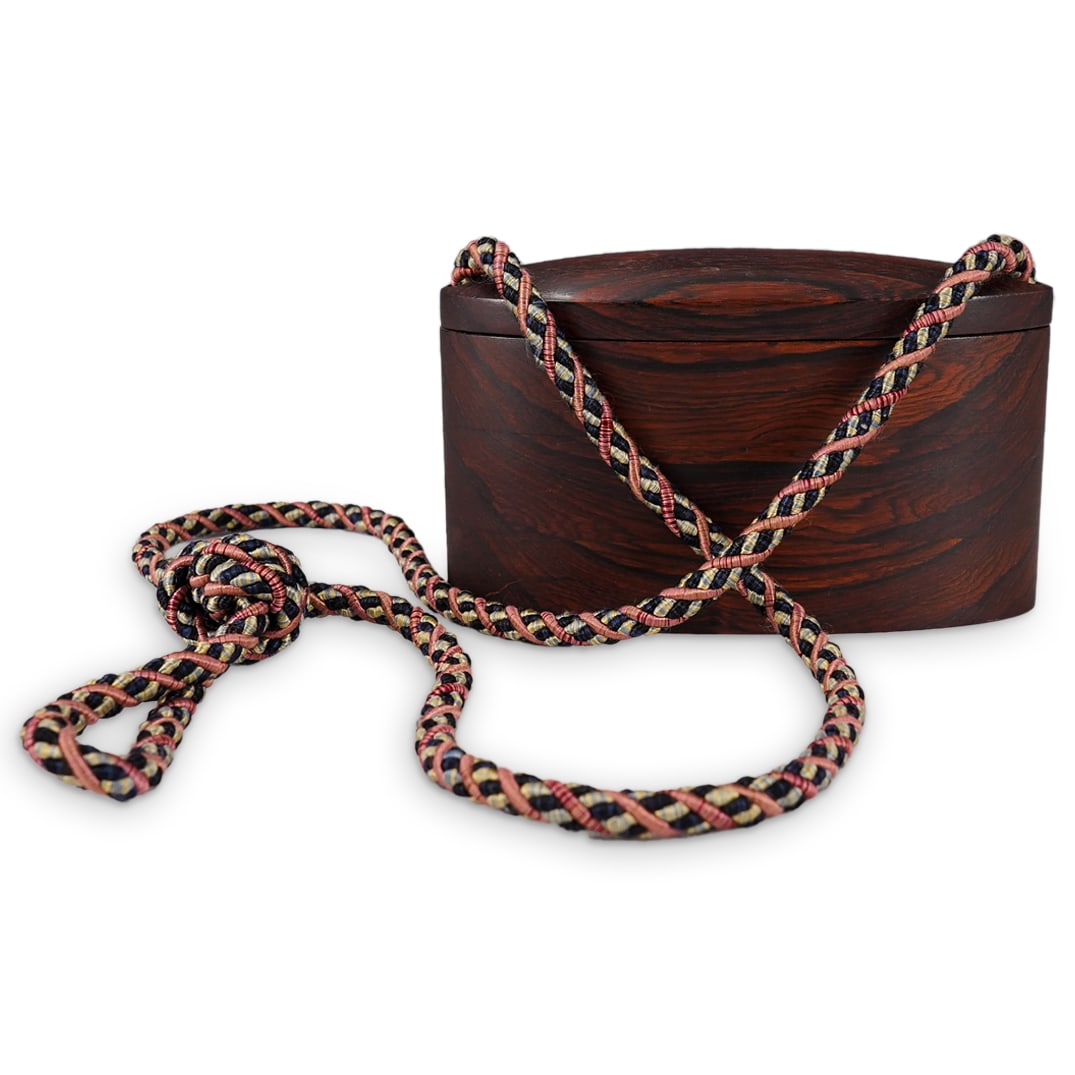 Shinichi Miyazaki Sculptural Art Wood Purse (1 of 10)