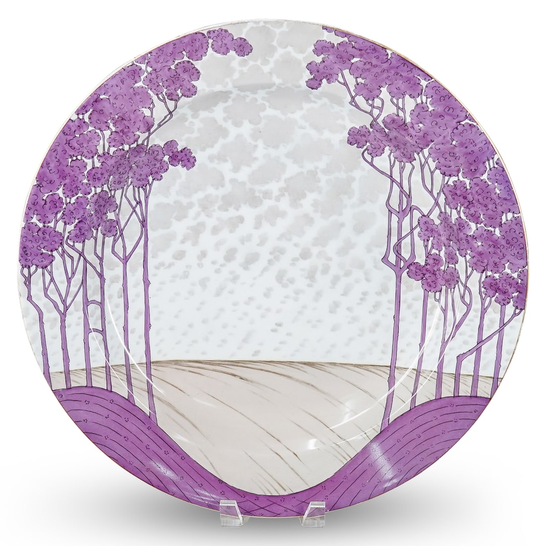 Czech Schlaggenwald Large Porcelain Charger (1 of 8)