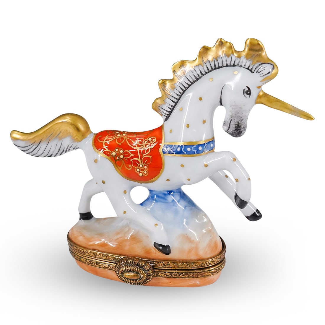 Limited Edition Limoges Unicorn Porcelain Keepsake Box (1 of 6)