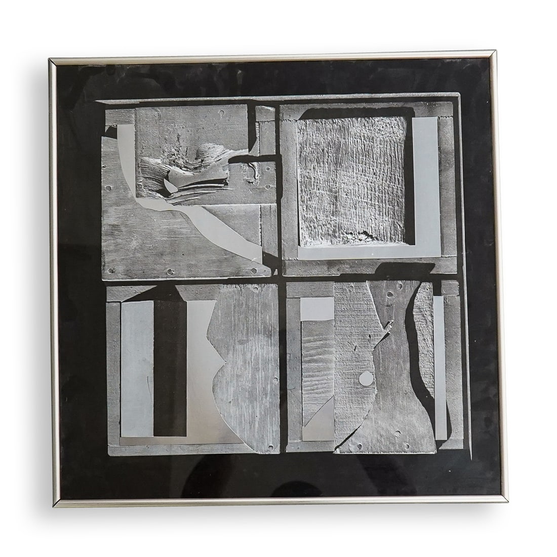 Louise Nevelson (American, 1899-1988) Silver Foil Lithograph (1 of 5)