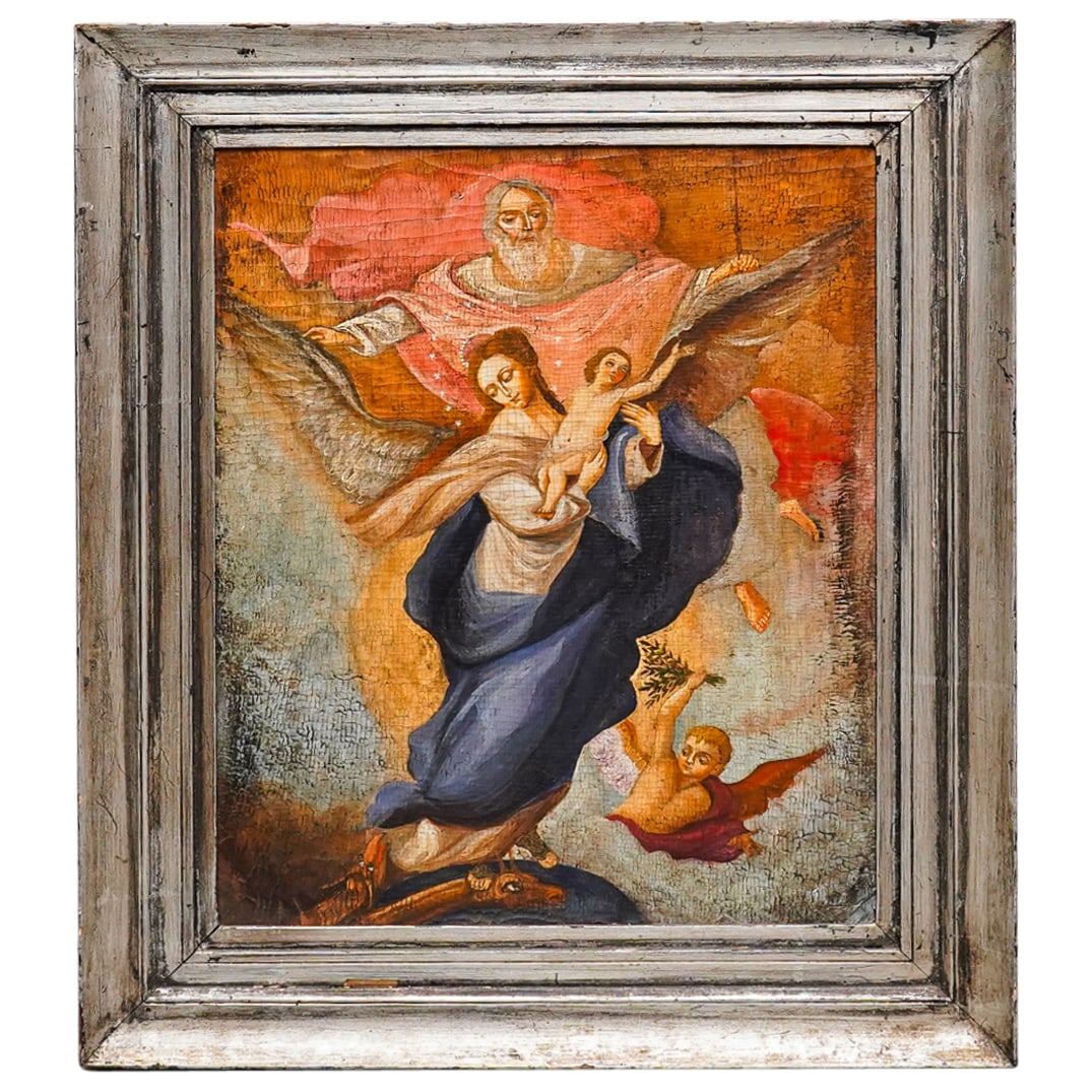 After Miguel Cabrera "Virgin Of The Apocalypse" Oil On Board (1 of 7)