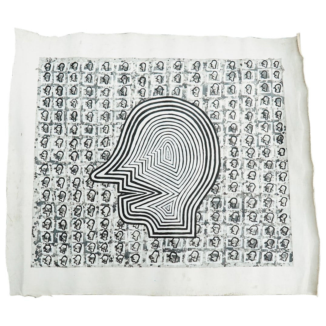 Frank Monteavaro Acrylic on Canvas Painting (1 of 5)