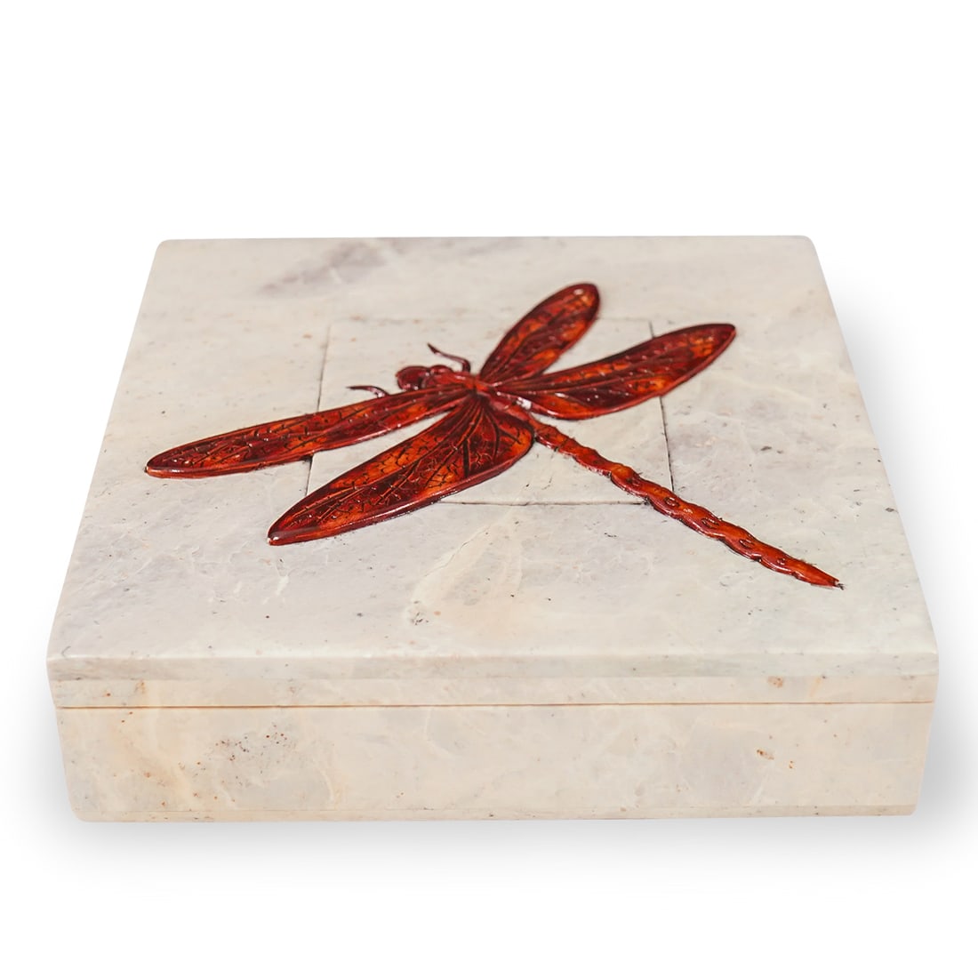 Hard Stone Dragonfly Keepsake Box (1 of 9)