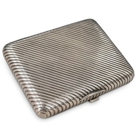 19th C. Russian Silver Cigarette Case