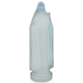 Edmond Etling (1878-1940) Glass Therese Of Lisieux