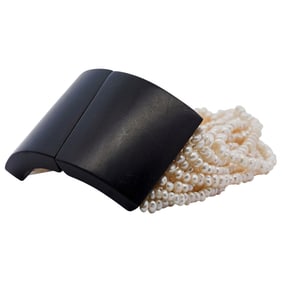 Vintage Multi Strand Beaded Pearl Bracelet
