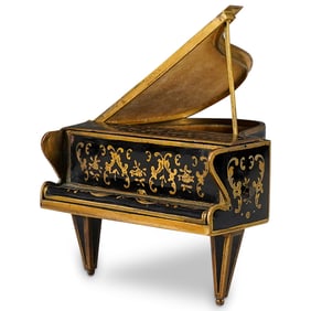 Vintage Grand Piano Music Box