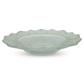 Lalique Crystal "Honfleur" Bowl