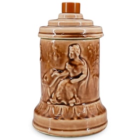 American Glazed Pottery Cigarette Dispenser