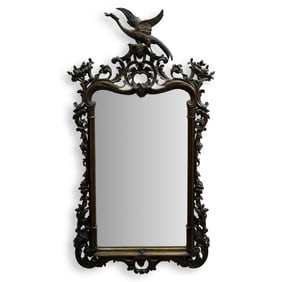 Chippendale Style Mahogany Mirror