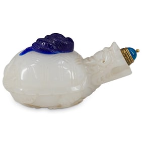 Antique Chinese Peking Glass Snuff Bottle
