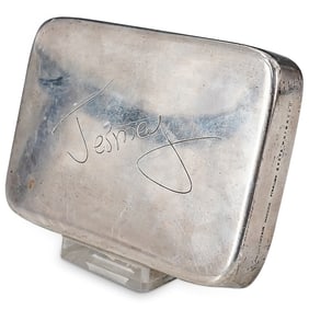 Tiffany & Co. Sterling Silver Rectangular Weighted Paperweight