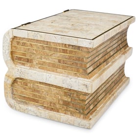 Maitland Smith Tessellated Book Form Box