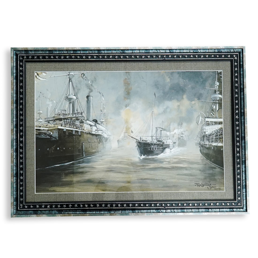 William Louis Sonntag Jr. (American, 1869-1898) Watercolor & Gouache On Paper (1 of 6)