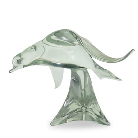 Murano Glass Seagull Sculpture