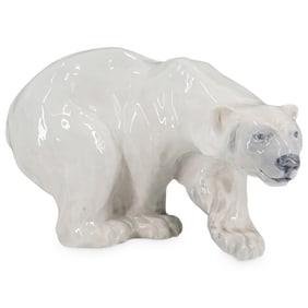 Vintage Royal Copenhagen Porcelain Polar Bear