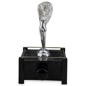 Art Deco Silent Flame Table Lighter