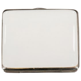 Antique Bone and Silver Coin Purse