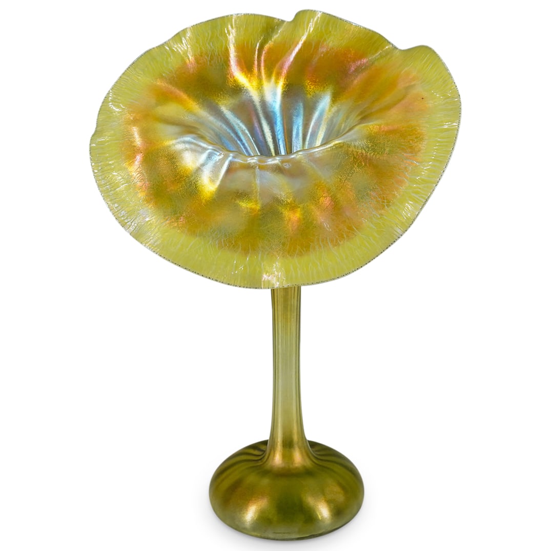 Attrib. to Tiffany Studios Jack in the Pulpit Favrile Vase (1 of 6)