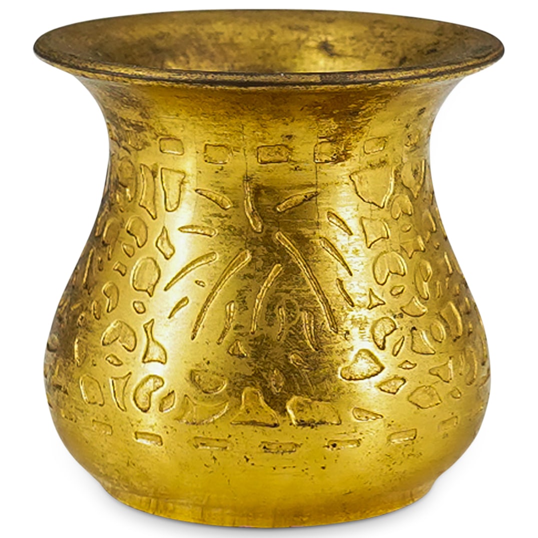 Tiffany Studios Gilt Bronze Vessel (1 of 3)