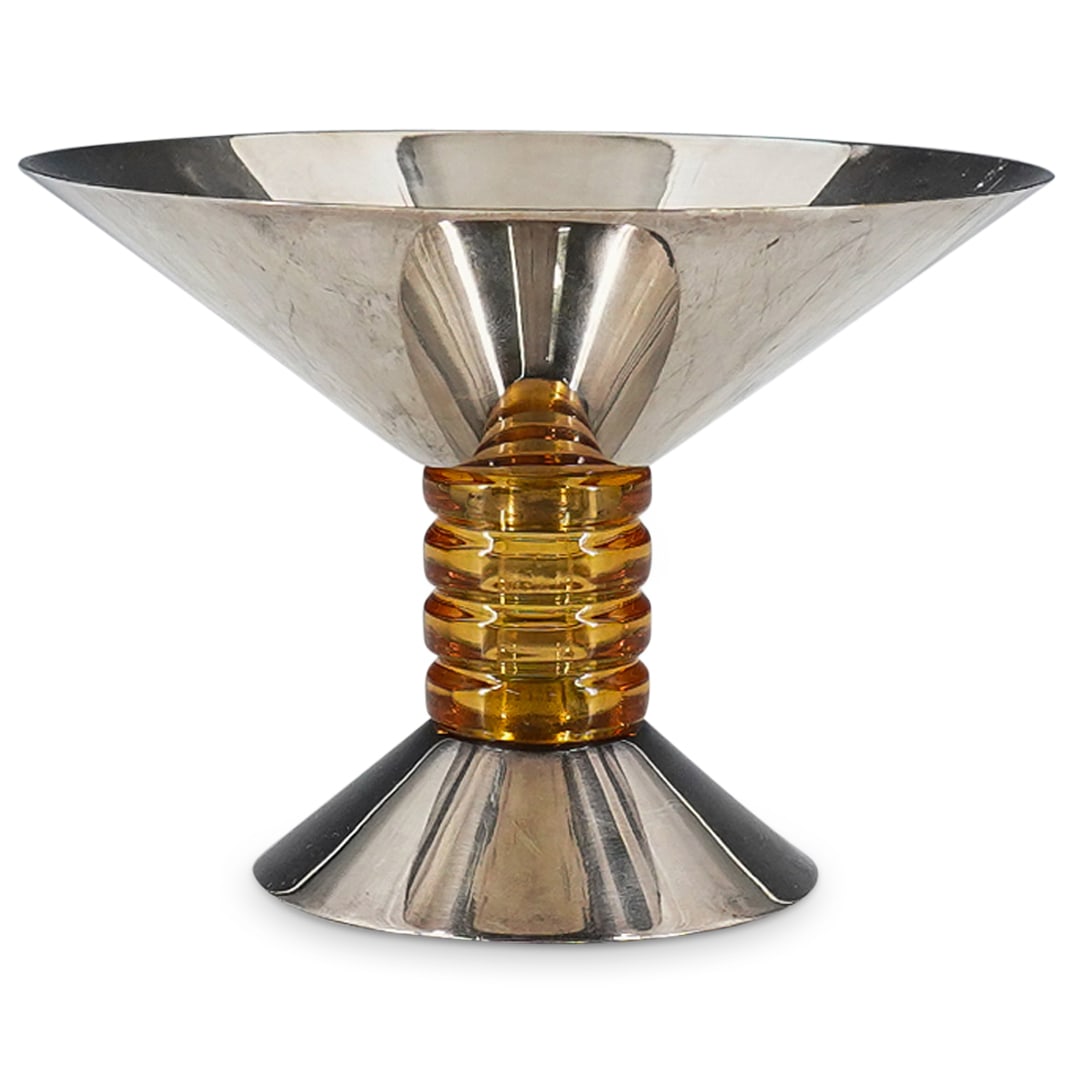 Art Deco Puiforcat Emile Silver Plated Compote (1 of 4)