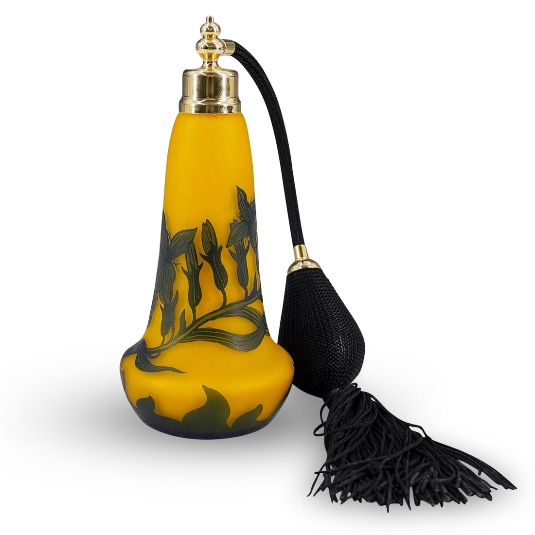 French Richard Cameo Glass Perfume Atomizer (1 of 7)