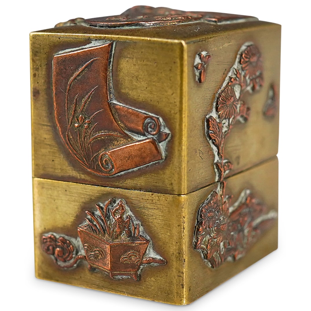 Japanese Mixed Metal Ring Box (1 of 6)