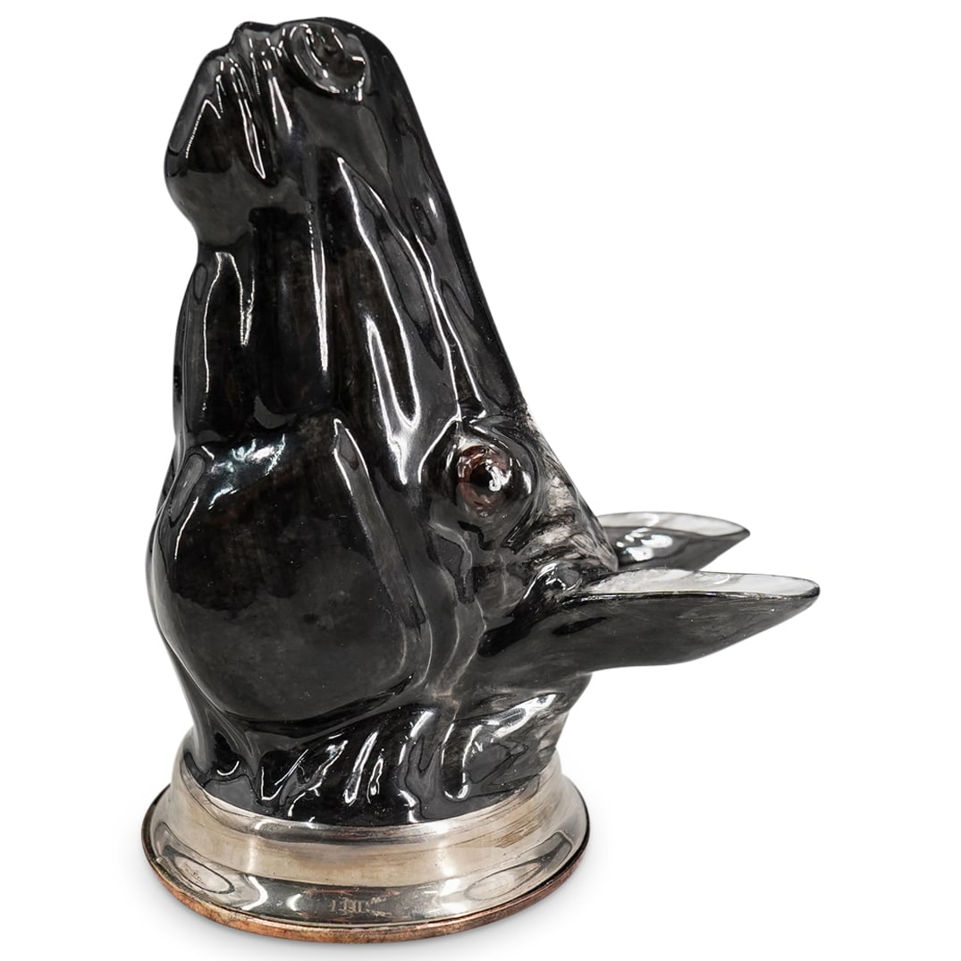 English James Kent Old Foley Horse's Head Stirrup Cup (1 of 4)