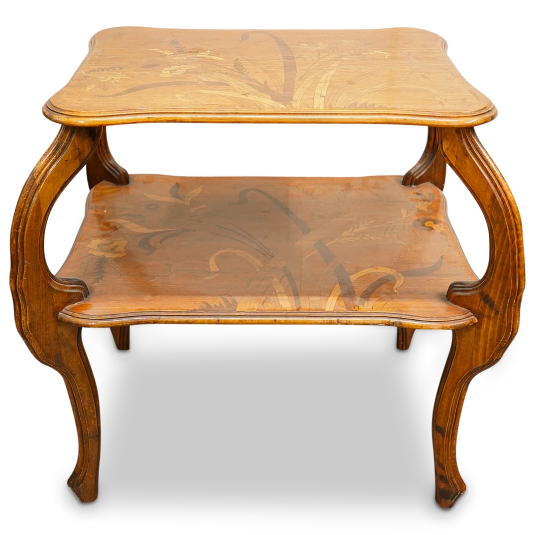 Antique Galle Style Two Tiered Table (1 of 7)