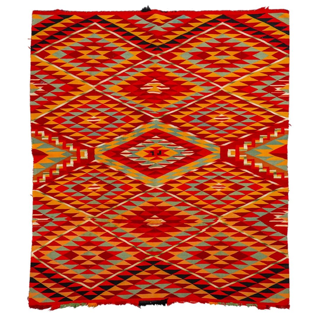 Germantown Eyedazzler Textile Blanket Diné (Navajo) (1 of 7)