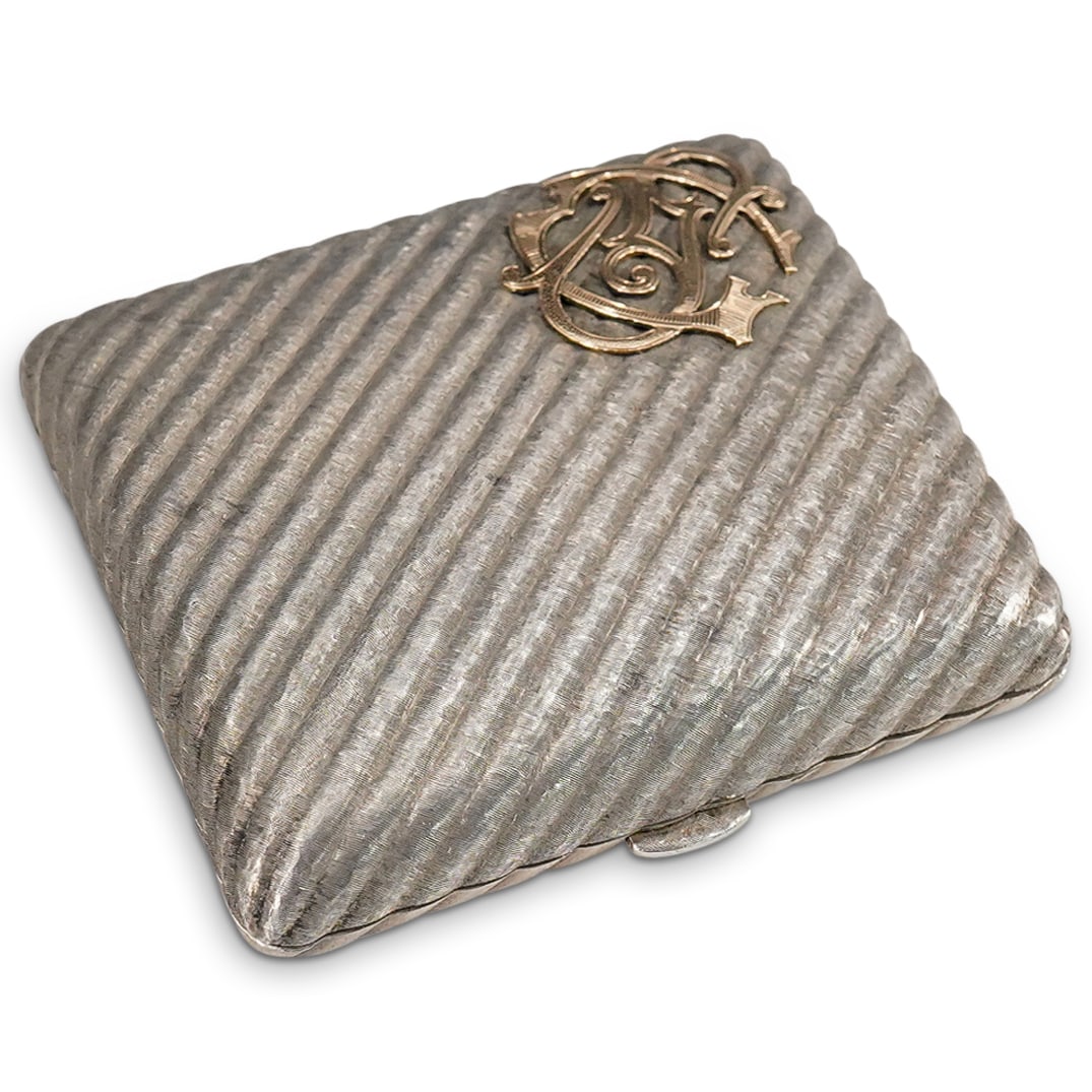 Georg Scheid Sterling Silver Cigarette Case (1 of 8)