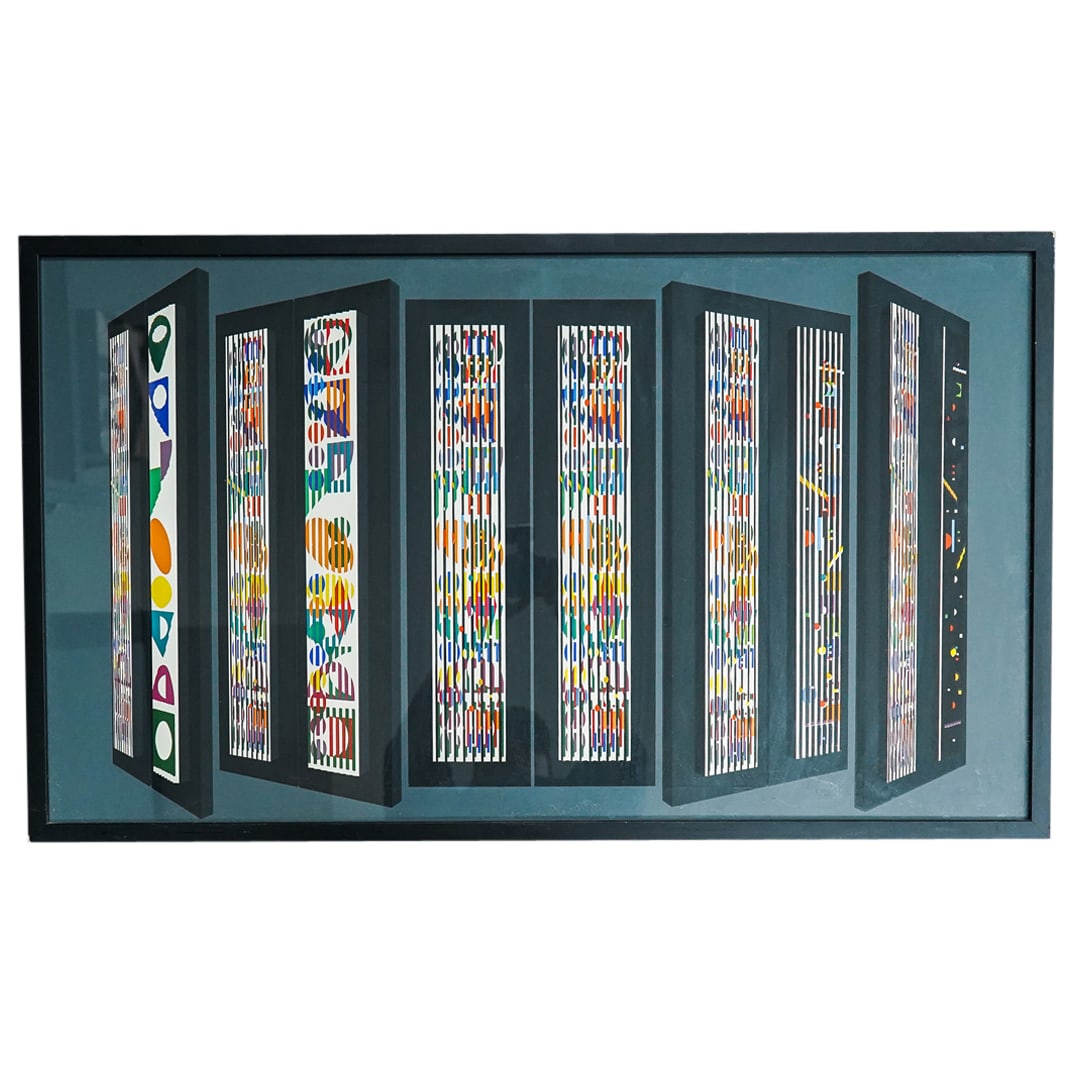 Yaacov Agam (b. 1928) Double Metamorphosis Serigraph (1 of 5)
