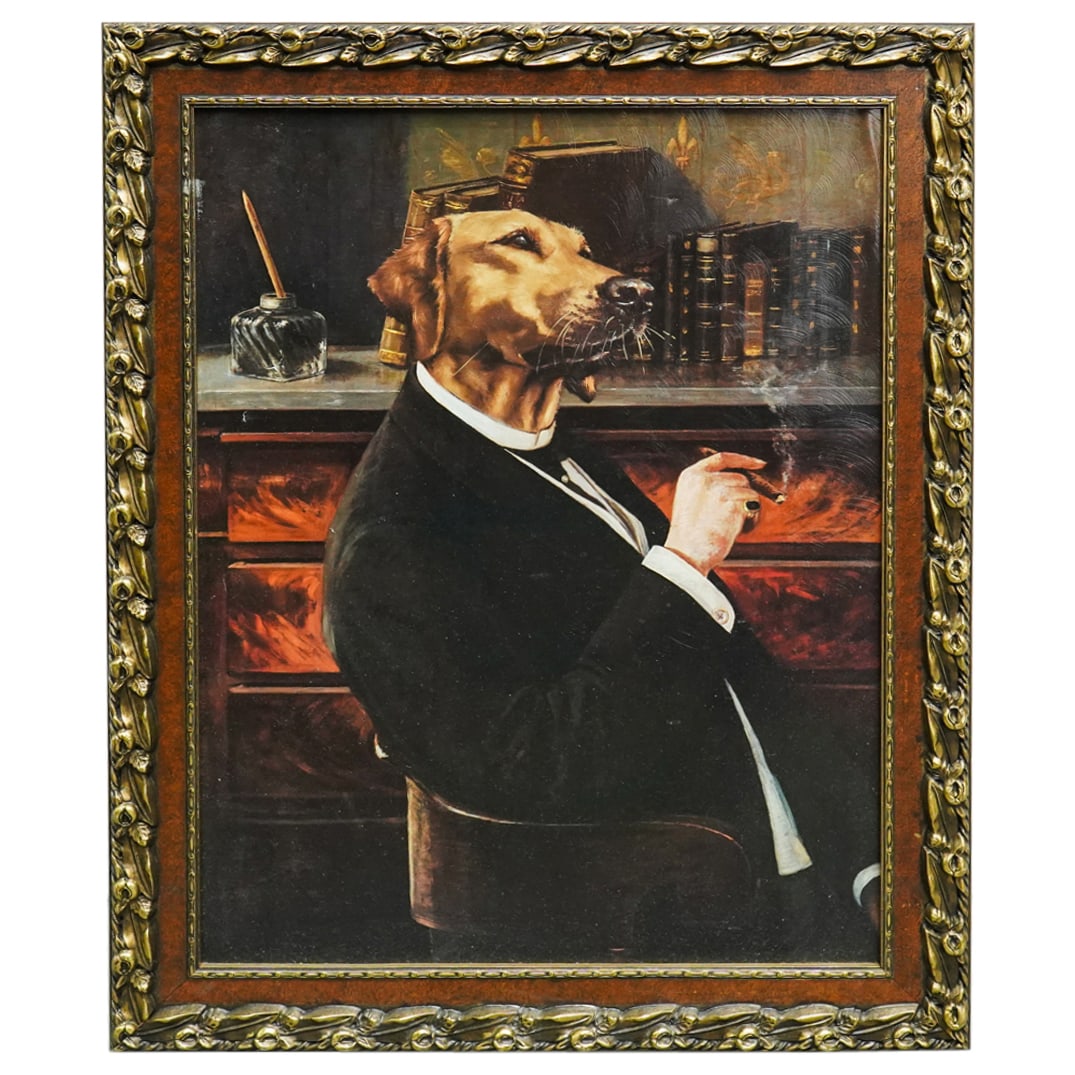 After Thierry Poncelet "Lord Gristle" Giclee On Canvas (1 of 5)